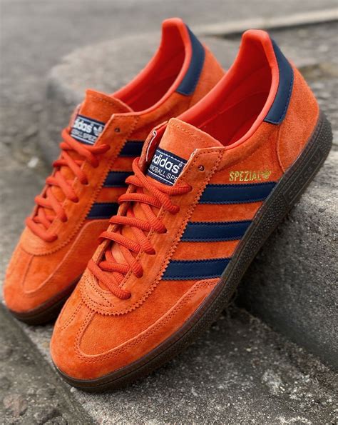 adidas spezial handball orange|adidas originals handball spezial trainer.